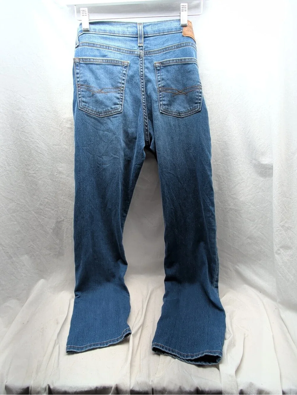 levi strauss signature boys regular fit jeans size 16 adjustable waist